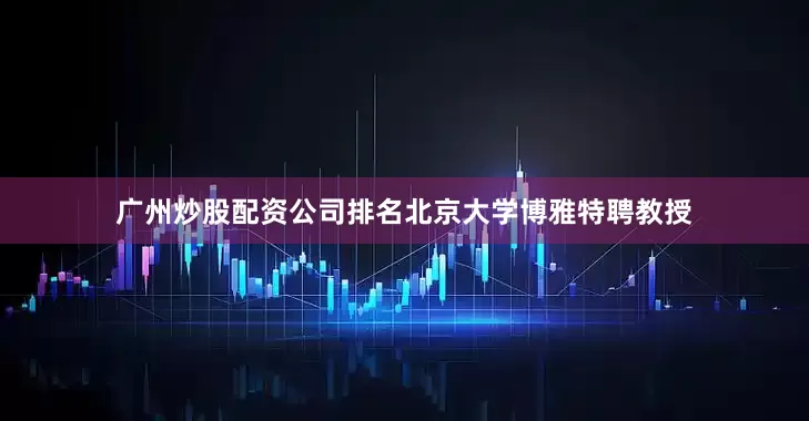 广州炒股配资公司排名北京大学博雅特聘教授